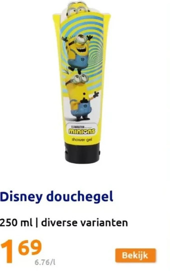 Action Disney douchegel aanbieding