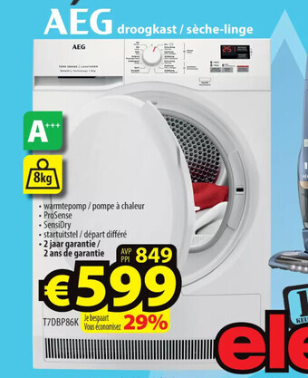 Aeg droogkast / sèche-linge