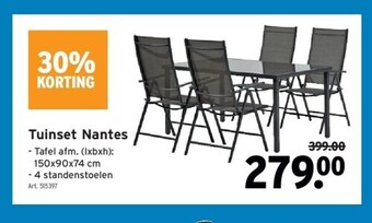 GAMMA Tuinset nantes aanbieding