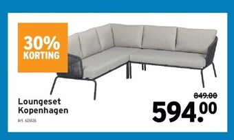 GAMMA Loungeset kopenhagen aanbieding