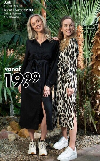 Wibra Jurk s - xl aanbieding