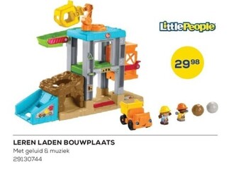 Leren laden bouwplaats