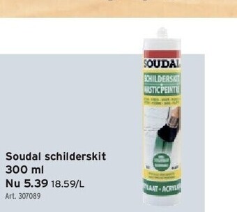GAMMA Soudal schilderskit 300 ml aanbieding