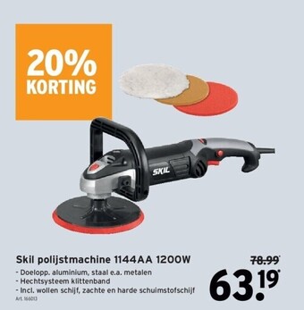 Skil polijstmachine 1144aa 1200w