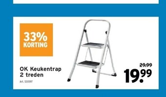 Ok keukentrap 2 treden