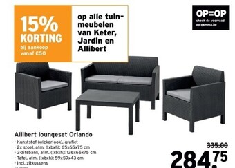 Allibert loungeset orlando
