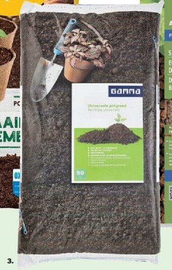 GAMMA Gamma potgrond 50 l aanbieding