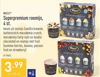 Superpremium roomijs