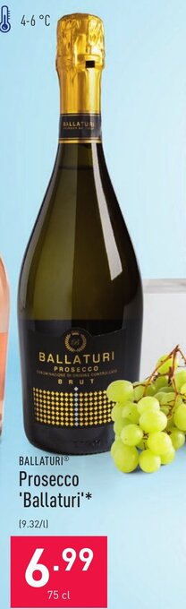 ALDI Prosecco ballaturi aanbieding