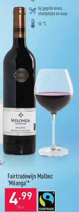 Fairtradewjin malbec milonga