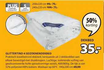 4 Seizoenendekbed Glittertind