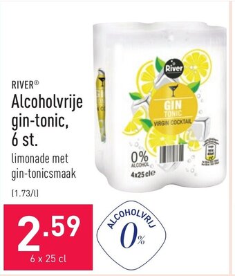 ALDI Alcoholvrije gin-tonic aanbieding