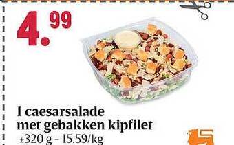 Bon Ap Caesarsalade met gebakken kipfilet aanbieding