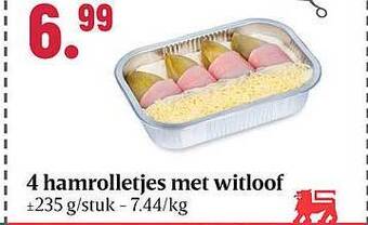 Bon Ap Hamrolletjes met witloof aanbieding
