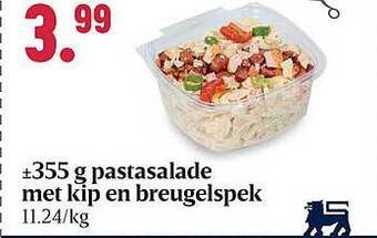 Bon Ap Pastasalade met kip en breugelspek aanbieding