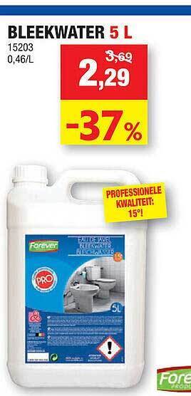 Hubo Bleekwater aanbieding