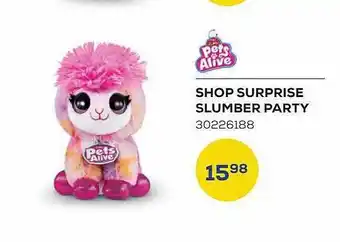 Supra Bazar Shop surprise slumber party pets alive aanbieding