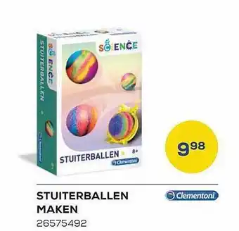 Stuiterballen maken clementoni