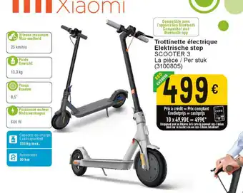 Cora Xiaomi Trottinette Electrique Elektrische Step Scooter 3 aanbieding