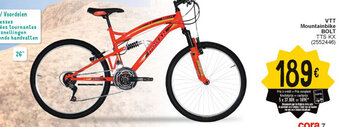 Cora VTT Mountainbike Bolt TTS KX aanbieding