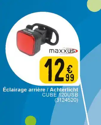 Cora Eclairage Arriere / Achterlicht Cube 120USB aanbieding