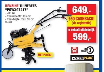 Hubo Benzine tuinfrees “powxg7217” aanbieding