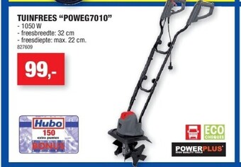 Hubo Tuinfrees “poweg7010” - 1050 w aanbieding