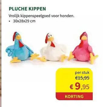 Pluche kippen