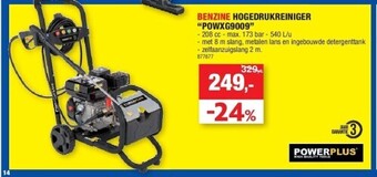 Hubo Benzine hogedrukreiniger “powxg9009” aanbieding