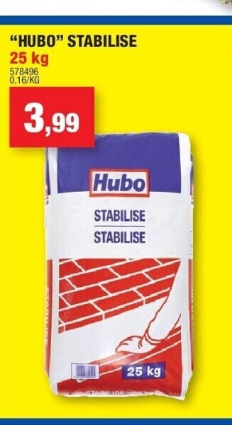 “hubo” stabilise 25 kg