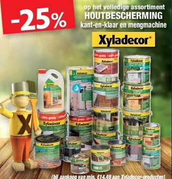 Hubo Op het volledige assortiment houtbescherming aanbieding