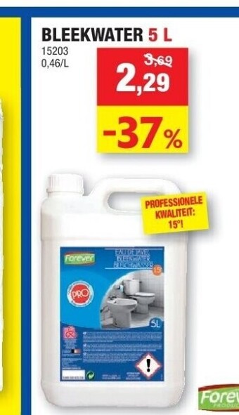 Hubo Bleekwater 5 l aanbieding