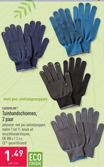 ALDI Tuinhandschoenen aanbieding