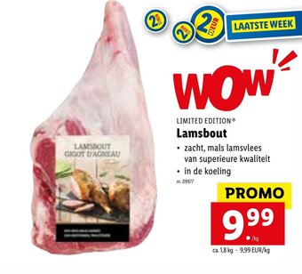 Lidl Lamsbout aanbieding