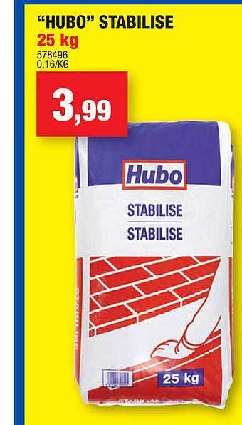 Hubo Hubo stabilise aanbieding