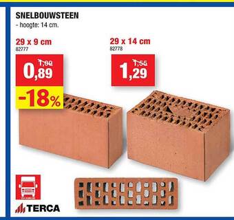 Hubo Snelbouwsteen aanbieding