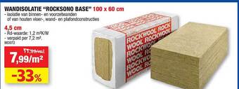 Hubo Wandisolatie rocksono base aanbieding