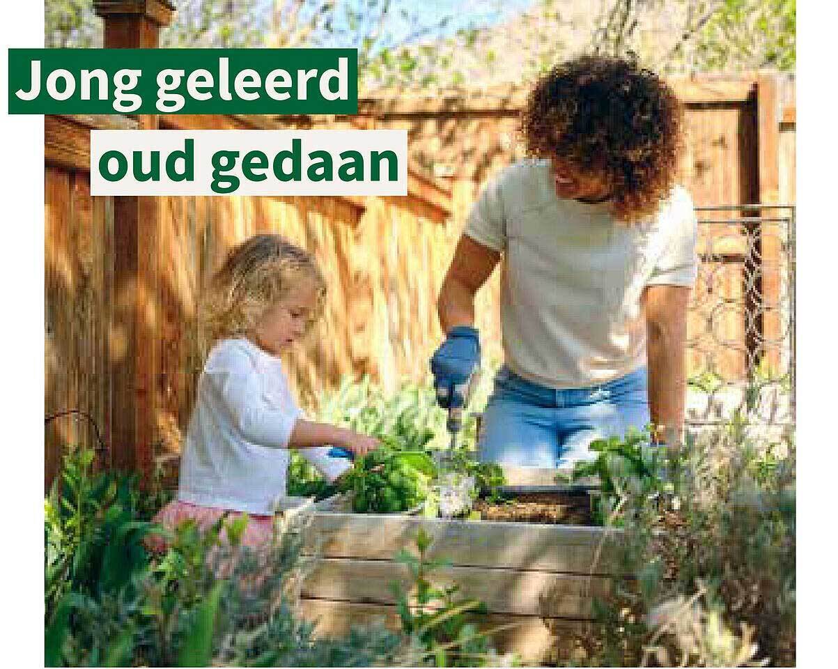 Jong geleerd oud gedaan promotie bij Horta