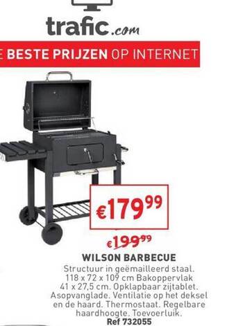 Trafic Wilson barbecue aanbieding