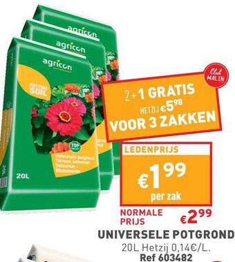 Trafic Universele potgrond aanbieding