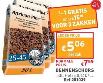Trafic Dennenschors aanbieding