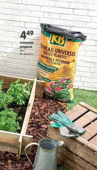 Universele potgrond