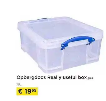 Opbergdoos really useful box