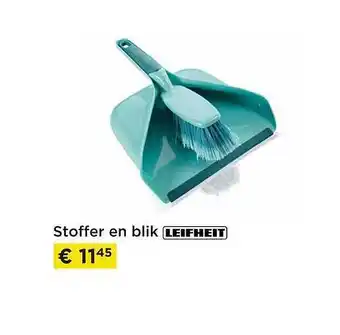 Stoffer en blik leifheit