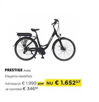 Prestige andes elegante stadsfiets