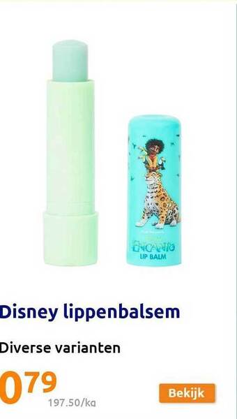 Action Disney lippenbalsem aanbieding