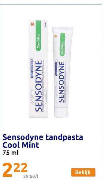 Sensodyne tandpasta cool mint