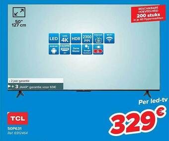 Carrefour Tcl ledtv aanbieding
