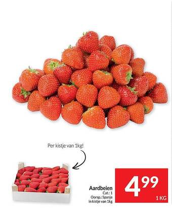 Intermarché Aardbeien aanbieding