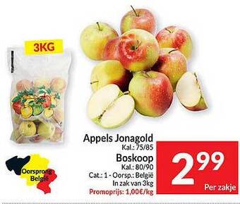 Intermarché Appels jonagold, boskoop aanbieding